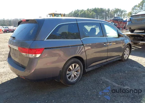 2015 Honda Odyssey Ex-L z USA, uszkodzony, nr VIN 5FNRL5H60FB090524